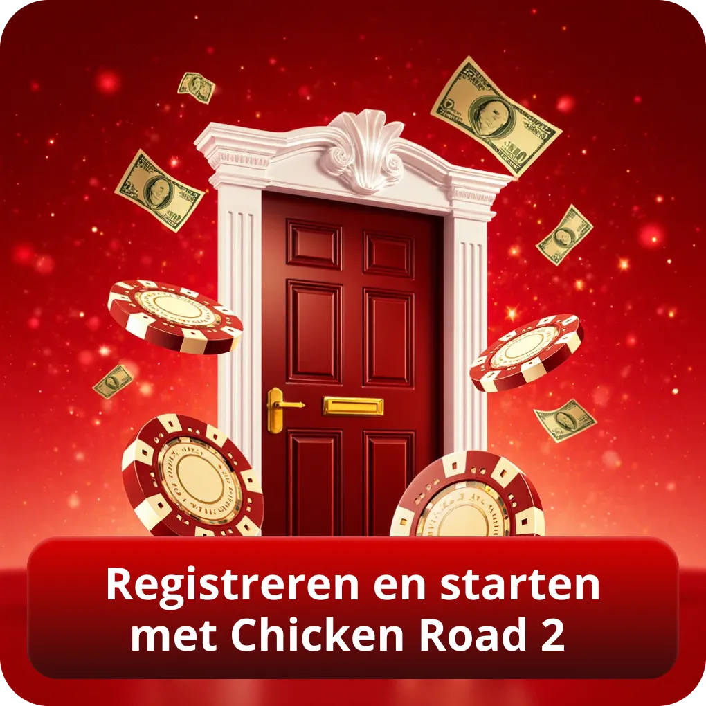 Registreren en starten met Chicken Road 2